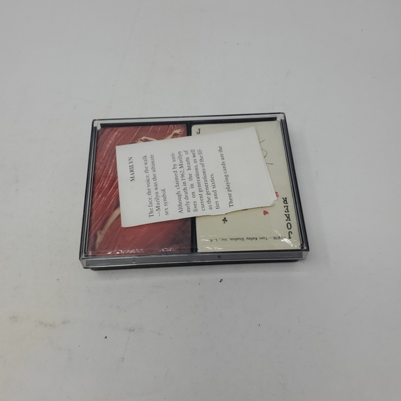Vintage Original MARILYN MONROE Pin-up Playing Cards Sealed 5BX5007 - Picture 4 of 5